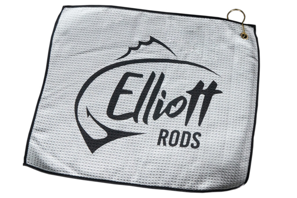 elliott rods fishing towel